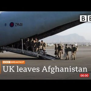 Afghanistan: Final UK troops leave Kabul @BBC News live 🔴 BBC